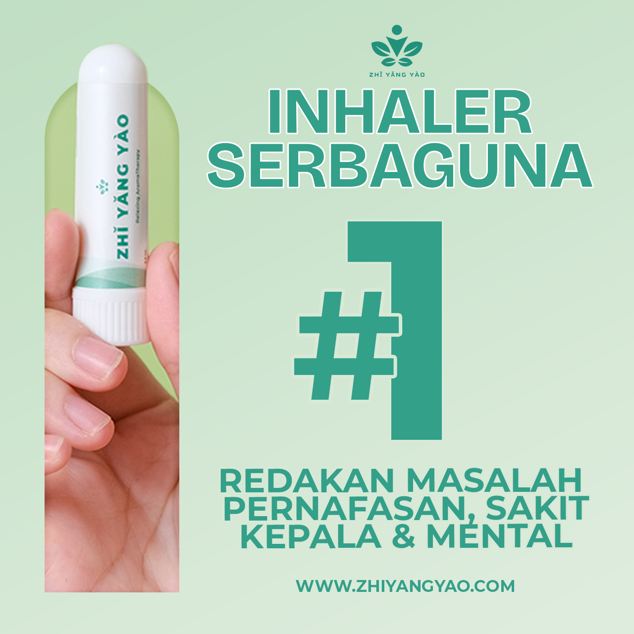 Zhi Yang Yao Inhaler Aroma Terapi